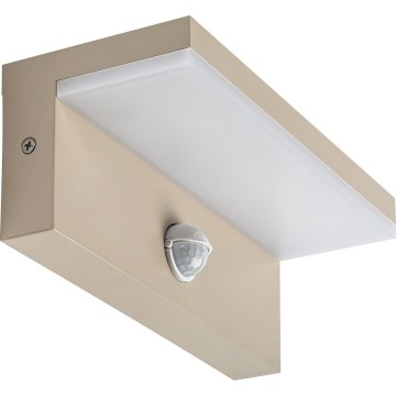 Rabalux - LED spoljašnje zidno svetlo sa senzorom LED/9W/230V IP54 bež