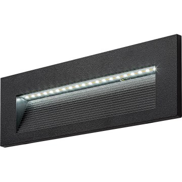 Rabalux - LED spoljno zidno svetlo LED/6W/230V IP65 crno