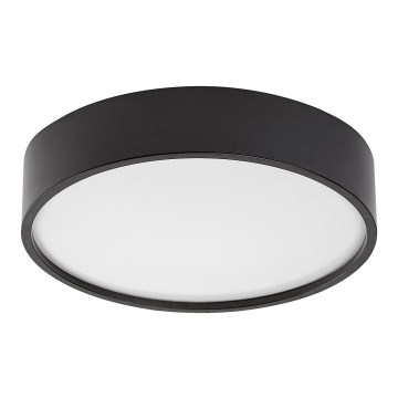 Rabalux - LED stropna svetiljka sa senzorom LED/19W/230V IP44 4000K prečnika 28,5 cm crna