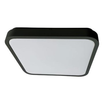 Rabalux - LED stropna svetiljka za kupatilo LED/24W/230V 3000/4000/6000K IP44 29x29 cm crna