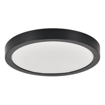 Rabalux - LED stropno svetlo za kupatilo, 30 W / 230 V, prečnik 30 cm, IP44, crno