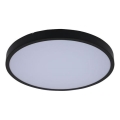 Rabalux - LED stropno svetlo za kupatilo LED/24W/230V 3000/4000/6000K IP44 prečnik 35,5 cm crno