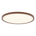 Rabalux - LED stropno svetlo za kupatilo LED/24W/230V 3000/4000/6000K prečnik 40 cm IP44 braon