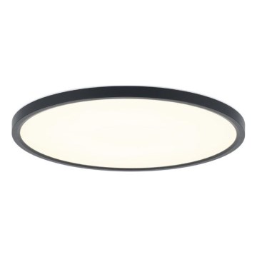 Rabalux - LED stropno svetlo za kupatilo, LED 24W, 230V, 3000/4000/6000K, prečnik 40 cm, IP44, crna