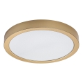 Rabalux - LED stropno svetlo za kupatilo LED/30W/230V, prečnik 30 cm, IP44, zlatna