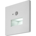 Rabalux - LED svetlo za stepenište sa senzorom pokreta i sumraka, LED/1W/230V, 3000/4500/6500K, bela