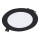 Rabalux - LED ugradna svetiljka LED/6W/230V prečnik 12 cm crna