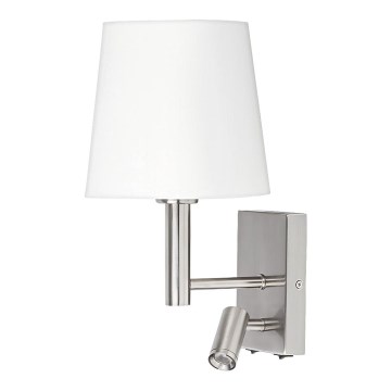 Rabalux - LED zidna svetiljka E27/40W + LED/3W
