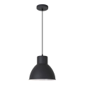Rabalux - Luster 1xE27/60W/230V, crne boje, prečnik 27,5 cm