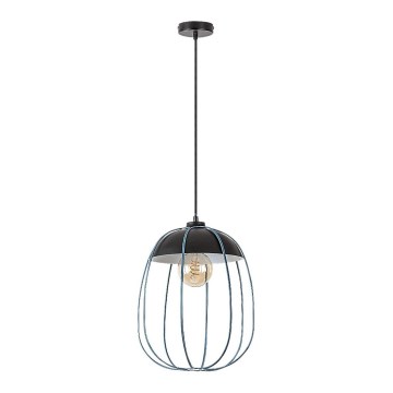 Rabalux - Luster na sajli 1xE27/60W/230V crna/plava