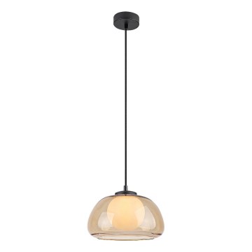 Rabalux - Luster na sajli 1xG9/5W/230V braon/dimljena