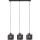 Rabalux - luster na sajli 3xE27/40W/230V crni