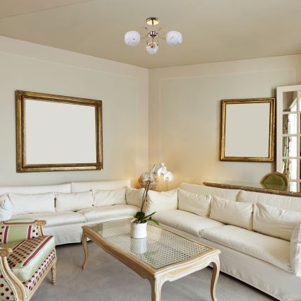 Rabalux - Luster na šipci 3xE27/40W/230V