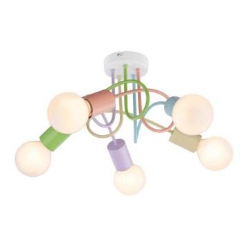 Rabalux - Plafonski luster 5xE27/40W/230V
