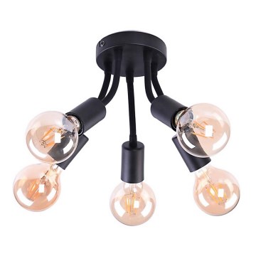 Rabalux - Plafonski luster, površinski montiran, 5xE27/60W/230V