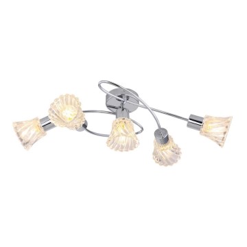 Rabalux - Plafonsko spot svetlo 5xE14/40W/230V