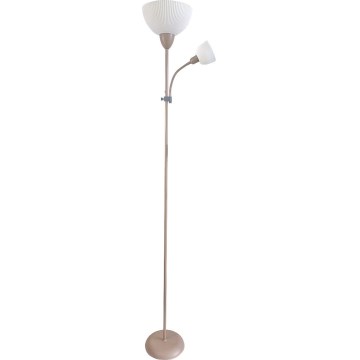 Rabalux - Podna lampa 1xE27/60W/230V + 1xE14/25W bež