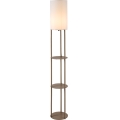 Rabalux - Podna lampa sa policama, 1xE27/40W/230V, bež