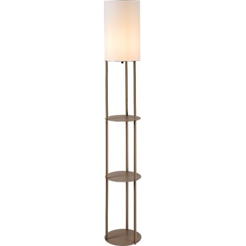 Rabalux - Podna lampa sa policama, 1xE27/40W/230V, bež