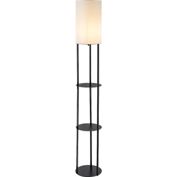 Rabalux - Podna lampa sa policama 1xE27/40W/230V crna