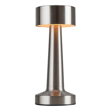 Rabalux - punjiva dodirna stona LED lampa LED/2,7W/5V 1200mAh 3000/4000/6000K mat hrom