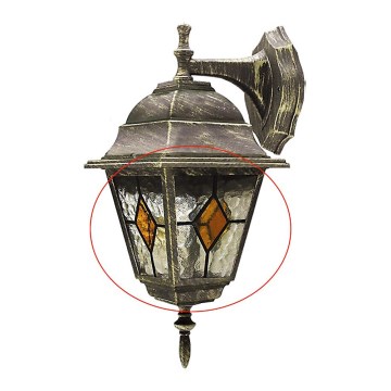 Rabalux - Rezervno staklo za spoljašnje svetiljke E27