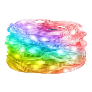 Rabalux - RGB LED traka LED/3,2W/5V 10m IP44 Wi‑Fi + sa daljinskim upravljačem