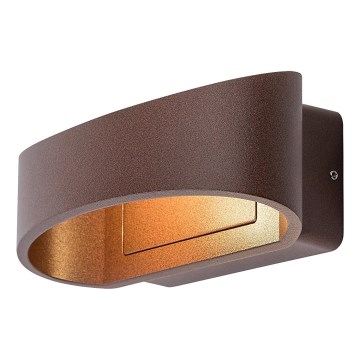 Rabalux - Spoljno zidno LED svetlo LED/9W/230V IP54, braon