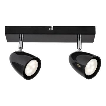 Rabalux - Spot lampa 2x GU10/5W/230V, crna