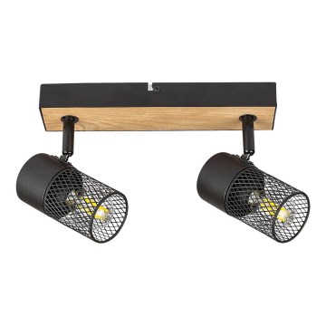 Rabalux - Spot svetiljka 2xE14/40W/230V hrast
