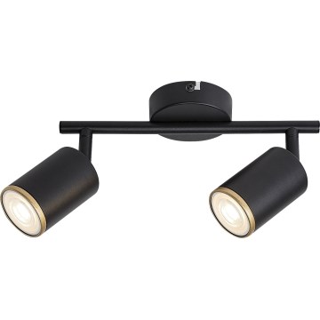 Rabalux - Spot svetiljka 2xGU10/15W/230V crna