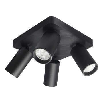 Rabalux - Spot svetlo 4xGU10/7W/230V crno