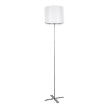 Rabalux - Stojeća lampa 1xE27/40W/230V bela/srebrna