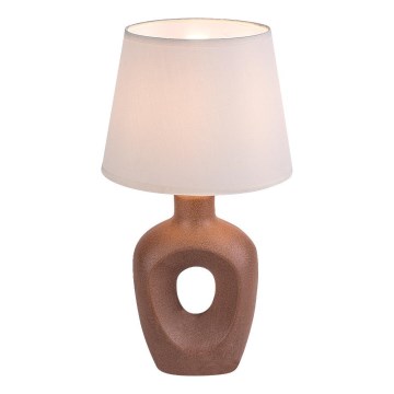 Rabalux - Stona lampa 1xE14/25W/230V braon/krem