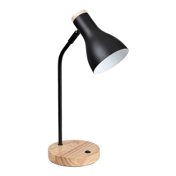 Rabalux - Stona lampa 1xE14/25W/230V od kaučukovog drveta