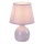 Rabalux - Stona lampa 1xE14/40W/230V ružičasta