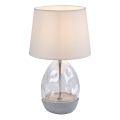 Rabalux - Stona lampa 1xE27/40W/230V bela