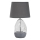 Rabalux - Stona lampa 1xE27/40W/230V siva