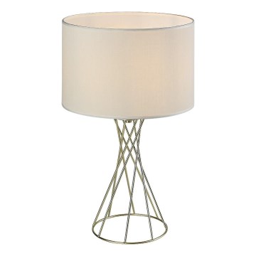 Rabalux - Stona lampa 1xE27/40W/230V zlatna/bela