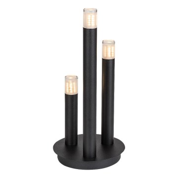 Rabalux - Stona lampa 3xG9/5W/230V crna