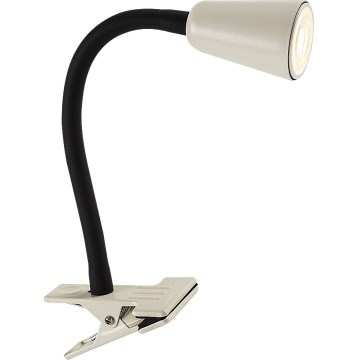 Rabalux - Stona lampa sa klipsom 1xGU10/7W/230V krem
