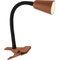 Rabalux - Stona lampa sa klipsom 1xGU10/7W/230V narandžasta