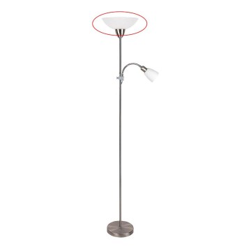 Rabalux - Zamenski veliki beli abažur za podnu lampu E27