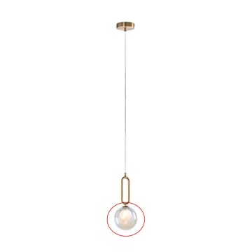 Rabalux - Zamensko staklo za luster ROSEHIP G9 prečnika 15 cm