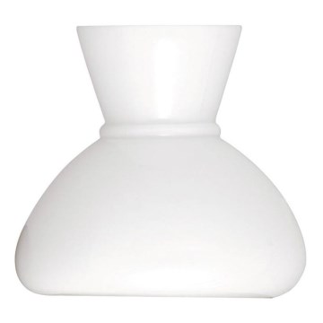 Rabalux - zamensko staklo za luster, stolnu lampu i zidno svetlo sa grlom E27, prečnika 15 cm, belo