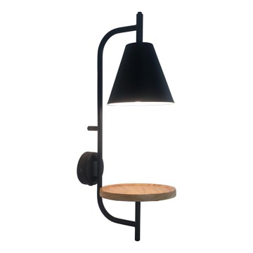Rabalux - Zidna lampa sa policom 1xE27/15W/230V bukva