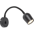 Rabalux - Zidna reflektorska svetiljka 1xGU10/15W/230V crna