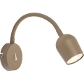 Rabalux - Zidno reflektorsko svetlo 1xGU10/15W/230V bež