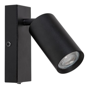 Rabalux - Zidno reflektorsko svetlo 1xGU10/25W/230V crno