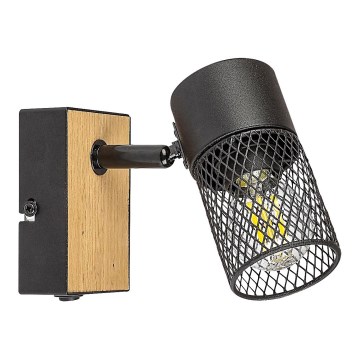 Rabalux - Zidno spot svetlo 1xE14/40W/230V hrast